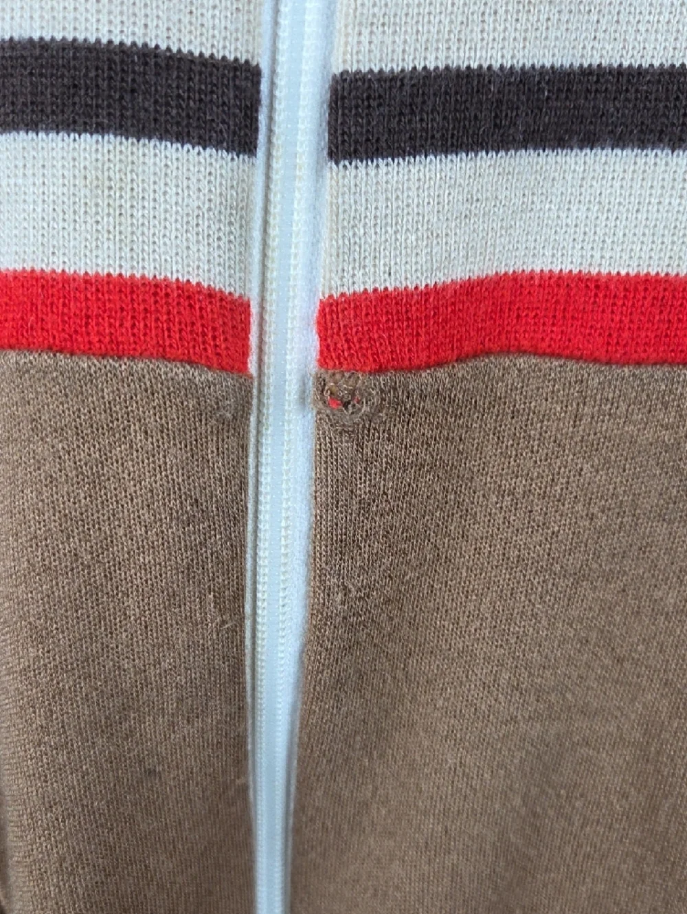 Vintage J.C.pennys Tennis Apparel Sweater With Flaws!